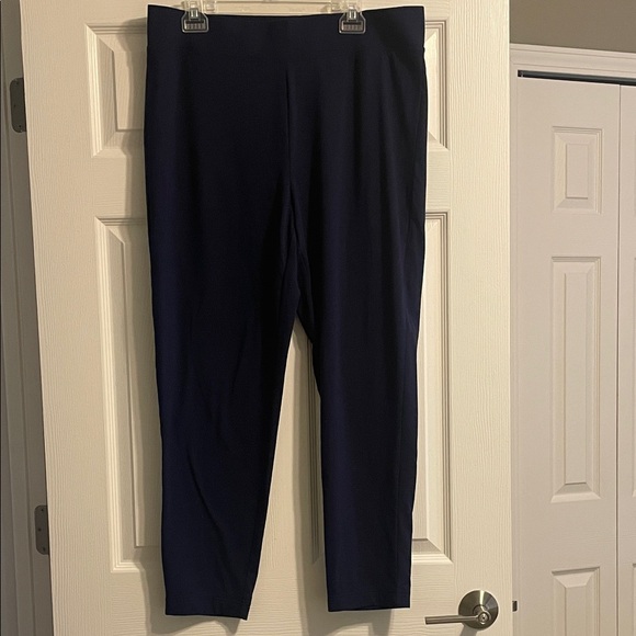 NWOT Lands' End Navy and White Striped PJ’s Size Large 14-16 - Picture 4 of 6